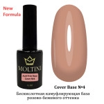 MOLTINI База Cover Base №4  Acid-Free Formula 12 мл.